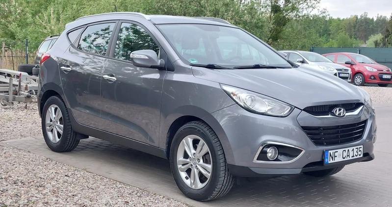 Hyundai ix35 cena 42999 przebieg: 195000, rok produkcji 2012 z Augustów małe 211